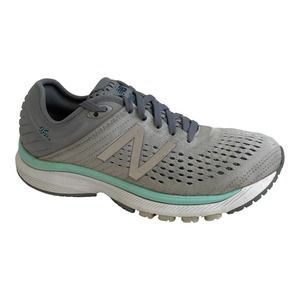 New Balance 860 V10 Gray Stability Running Shoe W860P10 Mesh Sneaker sz 7 US